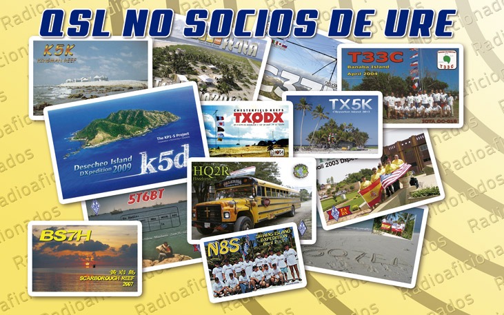 QSL No socios de URE