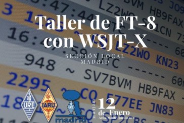 Taller de FT8 con WSJT-X en URE Madrid