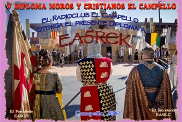 V Diploma de Moros y Cristianos de El Campello