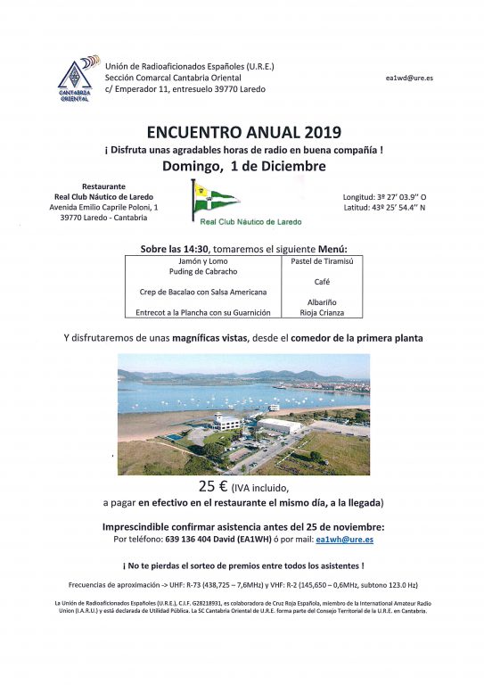 Comida Anual URE Cantabria Oriental