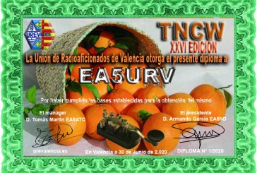XXVI TROFEO NARANJA CW (7 MHz)