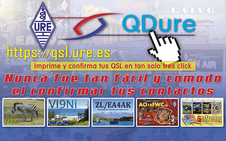 QDURE – Imprime y confirma tus QSL