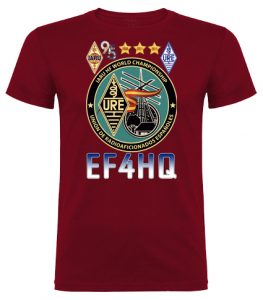 Camiseta EF4HQ - IARU HF World Championship 2020