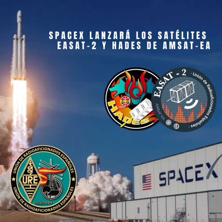 SpaceX to launch AMSAT-EA's EASAT-2 and Hades satellites