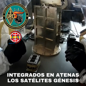 Integrados en Atenas los satélites GÉNESIS de AMSAT-EA