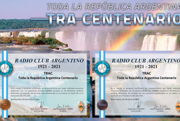L21RCA – Radio Club Argentino cumple 100 años