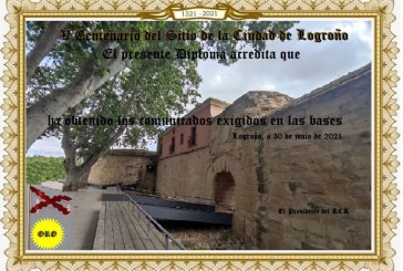 EG1VCL – Quinto Centenario del sitio ciudad de Logroño