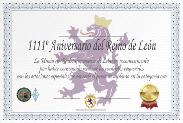 Diploma 1111 Aniversario del Reino de León