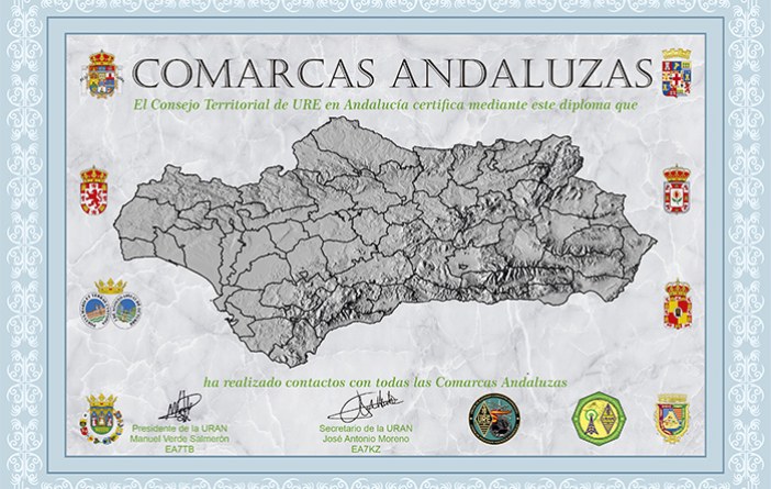 Diploma Comarcas Andaluzas