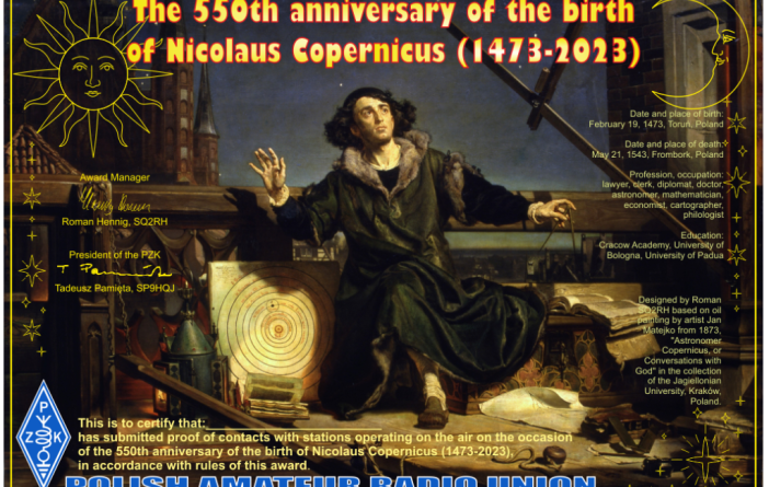El 550 aniversario del nacimiento de Nicolás Copérnico