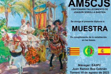 CENTENARIO DEL FALLECIMIENTO DEL INSIGNE PINTOR VALENCIANO JOAQUÍN SOROLLA BASTIDA