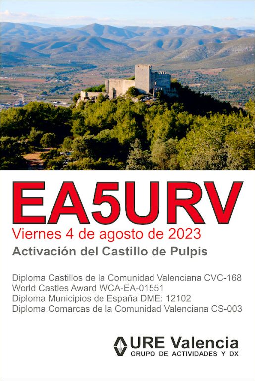 Activación del Castillo de Pulpis - EA5URV