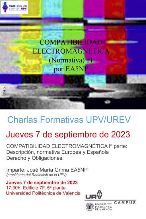 Charlas Formativas UREV en la UPV