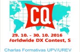Charlas Formativas UREV en la UPV