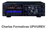 Charlas Formativas UREV en la UPV