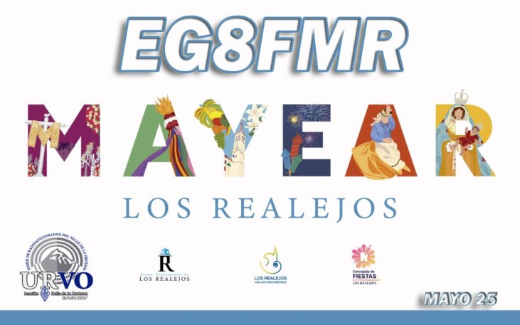 EG8FMR – Fiestas de mayo de los Realejos
