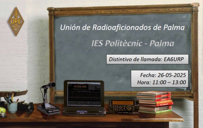 EA6URP – La radioafición en las escuelas