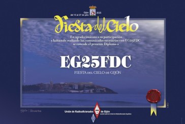 Diploma Gijón Fiestas del Cielo 2025