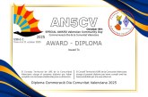 Diploma Día de la Comunidad Valenciana