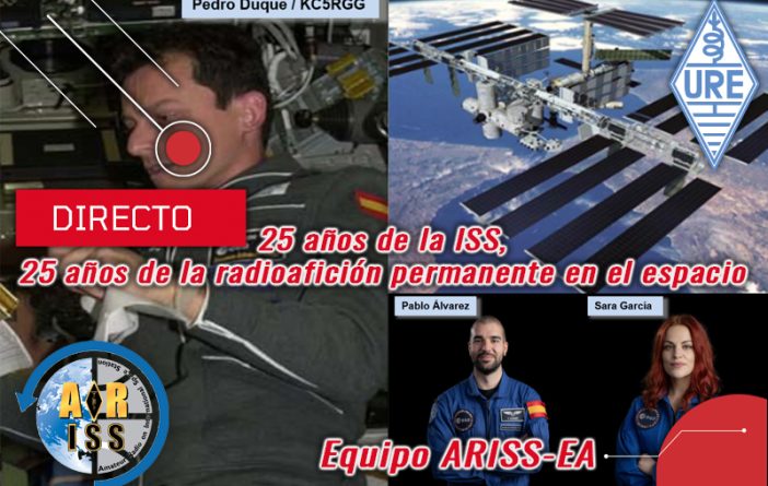 Ciclo de charlas: 25 años de la ISS en órbita, 25 años de la radioafición permanente en el espacio
