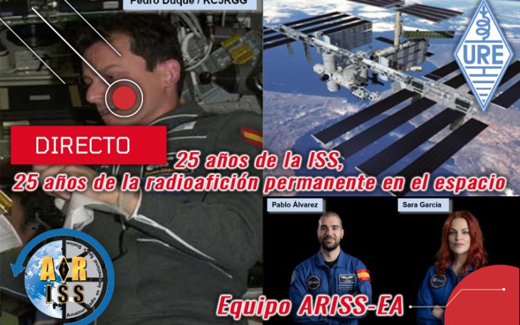 Ciclo de charlas: 25 años de la ISS en órbita, 25 años de la radioafición permanente en el espacio