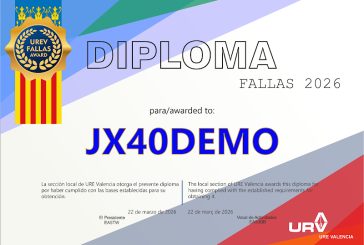 Diploma Fallas Valencia 2026