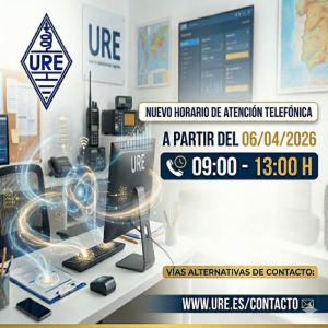 Nuevo horario de atención telefónica en la URE