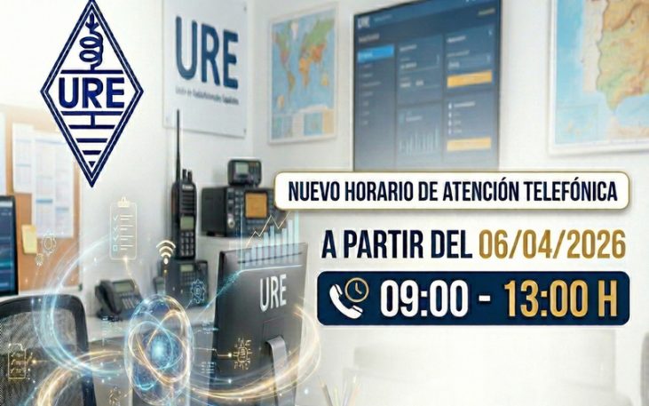 Nuevo horario de atención telefónica en la URE