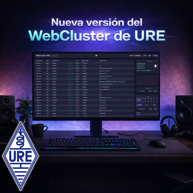 Nueva versión del WebCluster de URE