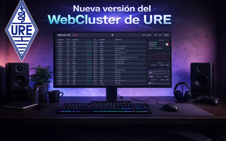 Nueva versión del WebCluster de URE