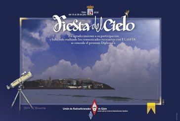 Diploma Gijón Fiestas del Cielo 2026