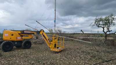 antena abajo