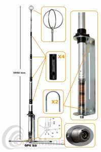 d antena sirio gpe 5 8 g1