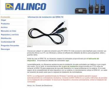 CABLE ERW 7 (instrucciones uso e instalacion)