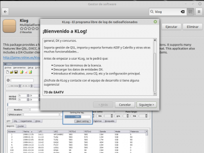 captura klog instalacion