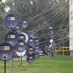 antenas parabólicas comunidad