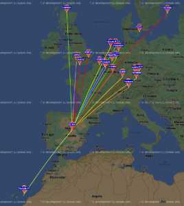 WSPR 14 MHz   5 mW   03Ago22 1935Z   04Ago22 0900Z