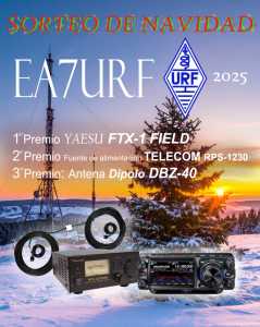 SORTEO NAVIDAD 25 EA7URF 