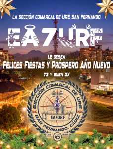 FELICIDADES EA7URF 2025