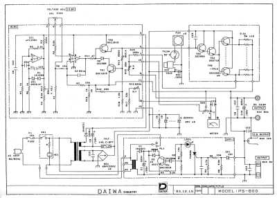 daiwa ps600 schematic