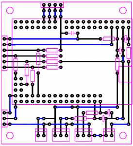 dibujo circuito