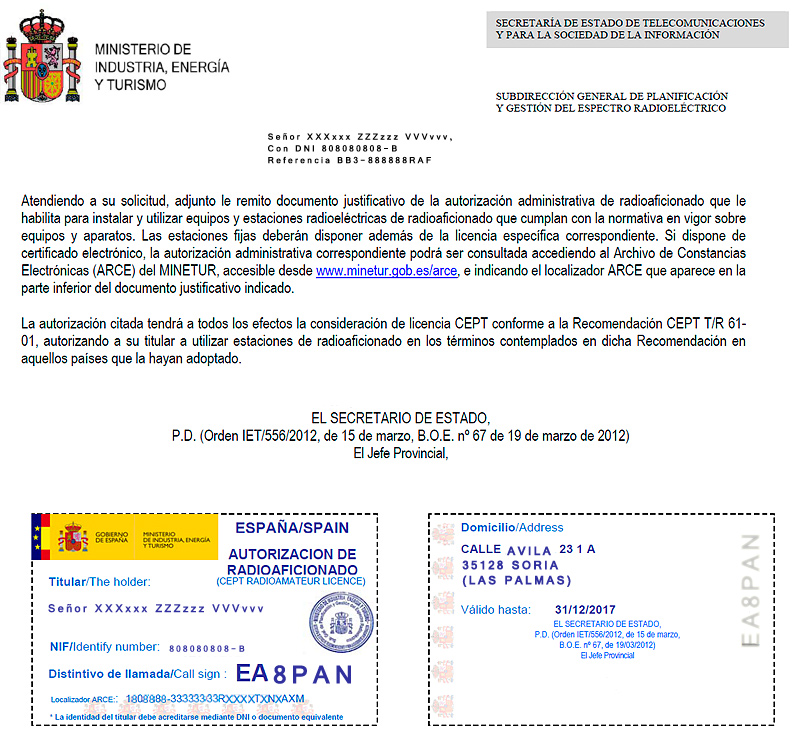 Indicativo de llamada de radioaficionado fotografías e imágenes de